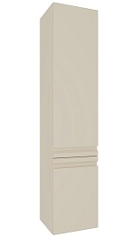 Aquatek Шкаф-пенал Вега 35 AQ70035R-LC капучино светлый, петли справа – фотография-1