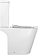 Azario Унитаз-компакт Flin AZ-1363C безободковый с бачком с сиденьем микролифт белый – фотография-22