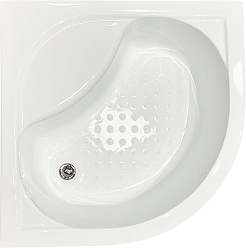 Royal Bath Душевой уголок RB 90BK-T-BL 90х90х200 – фотография-4
