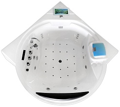 Gemy Акриловая ванна G9071 II O с минибаром и TV – фотография-1