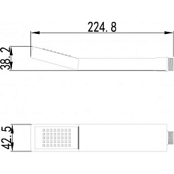 Lemark Лейка для душа LM8011C – фотография-2