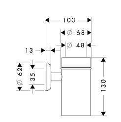 Hansgrohe Стакан Logis Classic – фотография-2