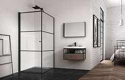 BERGES Wasserhaus Душевой уголок Dark 90x90 R 061020R – фотография-2
