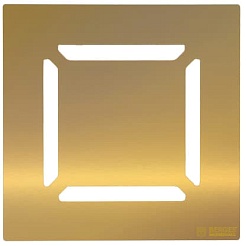 BERGES Wasserhaus Душевой трап Platz Norma 150 092159 золото глянец – фотография-2