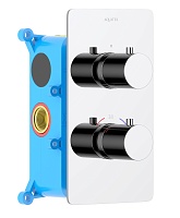 Aquatek Термостатический смеситель для ванны с душем Европа AQ1392CR хром
