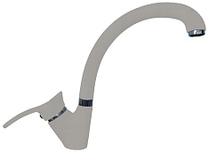 Florentina Смеситель FL-03 грей для кухонной мойки