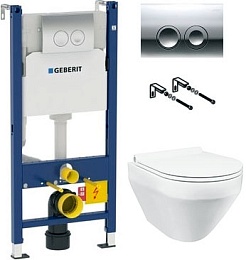 Am.Pm Комплект: инсталляция Duofix Delta 3 в 1 + унитаз Spirit FlashCle с микролифтом – фотография-1