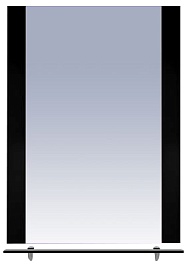 Misty Мебель для ванной Эмилия 60 напольная черная – фотография-2