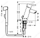 Hansgrohe Смеситель с гигиеническим душем "Talis 32140000" – фотография-4