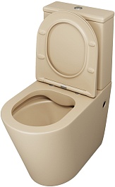 Grossman Унитаз компакт Color GR-4480BEMS бежевый матовый – фотография-3