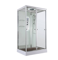 Avacan Душевая кабина 100/80 V2810LED прозрачная – фотография-15