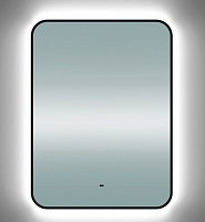 Teymi Зеркало Solli Black Soft Line 60/80 LED сенсор на взмах T20233S