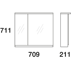  Мебель для ванной комнаты Амата 80 – фотография-6