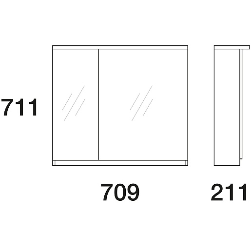  Мебель для ванной комнаты Амата 80 – фотография-6
