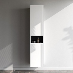 Am.Pm Навесной шкаф Func 40x70 белый матовый – фотография-5