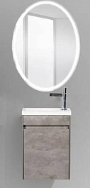 BelBagno Мебель для ванной Pietra mini 40 L Stucco Cemento, BTN – фотография-1