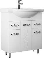 Style Line Тумба под раковину Венеция 75 (Байкал)