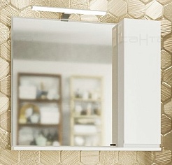 СанТа Зеркальный шкаф Марс 80 – фотография-1