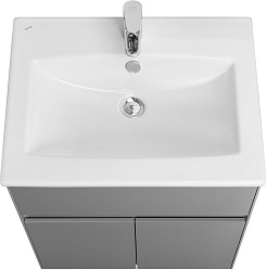 Акватон Тумба под раковину Форест 60 туманный серый – фотография-2