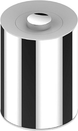 Keuco Мусорное ведро Plan 04989 хром, белое – фотография-1