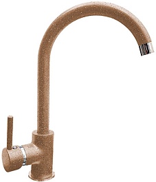 Granfest Смеситель для кухни 7651 терракот – фотография-1