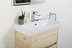 BelBagno Тумба с раковиной Neon 50 с 2 ящиками подвесная Pino Bianco – фотография-9