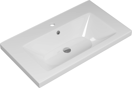 Brevita Мебель для ванной Alicante 80 подвесная капучино – картинка-7