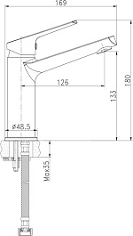 Cersanit Смеситель для раковины Flavis 63037 – фотография-7
