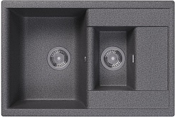 Dr. Gans Мойка кухонная Астра 760 К базальт – фотография-1