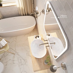 Mixline Зеркало Премьер Стив 80 – фотография-5