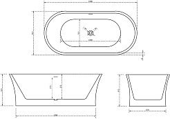 ABBER Акриловая ванна AB9201-1.6 160x80 – фотография-5