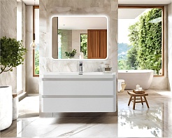 Parly Тумба с раковиной Gucci 100 подвесная белая – фотография-5