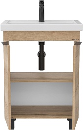 Onika Мебель для ванной Легран 60 дуб галифакс – фотография-6