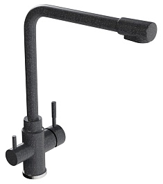 Mixline Смеситель для кухни 35k ML-GS13 (309) темно-серый – фотография-1