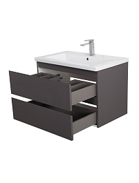 BelBagno Тумба с раковиной Kraft 75 подвесная Темно-Серый матовый с раковиной CZR-8070-75 – фотография-10
