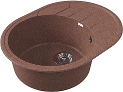 Dr. Gans Мойка кухонная Лиана 620 терракота – фотография-2