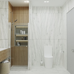 Triton Душевая дверь в нишу Уно 100x185 – фотография-3