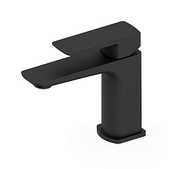 Oliveeka Смеситель для раковины D OL-139003-MB черный матовый – фотография-1