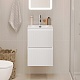 BelBagno Тумба с раковиной Uno mini 40 подвесная Bianco Opaco с раковиной BB-8099-3-40 – картинка-31