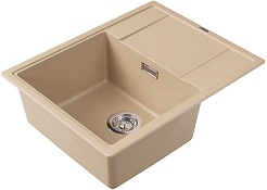 Florentina Мойка кухонная Эстель 650 бежевая – фотография-2