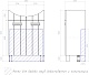 Vigo Тумба с раковиной Diana 600 – фотография-25