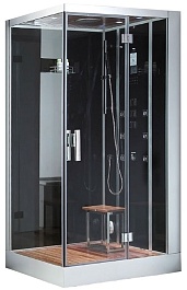 Eago Душевая кабина DZ959 F8 R черное стекло – фотография-1