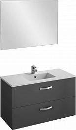 Jacob Delafon Мебель для ванной "Ola 100" серый антрацит – фотография-1