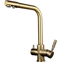 Frap Смеситель для кухни H52 F4352-4 бронза – фотография-1
