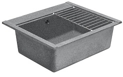 Акватон Кухонная мойка Делия 60 серый – фотография-4