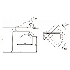 BelBagno Смеситель для биде TICINO TIC-BD-CRM – фотография-2