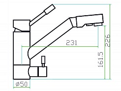 Zorg Смеситель для кухни "SZR-1709 ANTAS" – фотография-2