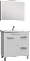 Vigo Мебель для ванной Nova 2-800 2 ящика 1 дверца белая