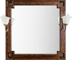 Водолей Мебель для ванной Дубэлла 65 орех – фотография-8