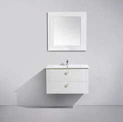 BelBagno Тумба с раковиной ATRIA 850 Bianco Laccato Lucido – фотография-5